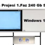 Faz 1 Etkileşimli Tahta SSD İmage-Win7-10-Etap